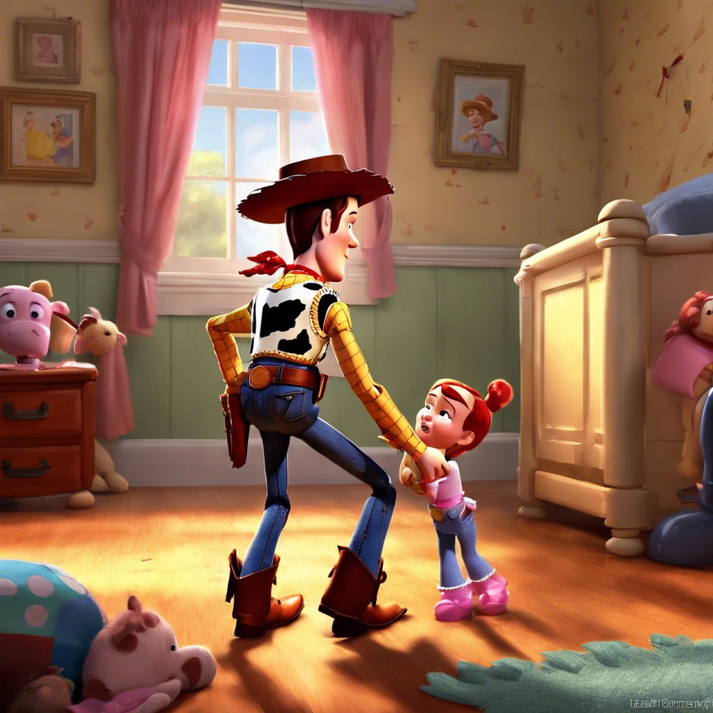 Toy Story Woodys little daughter Rosetta Fanart