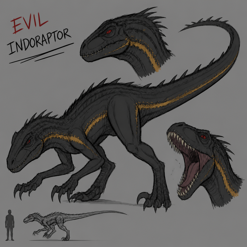 Evil Indoraptor Fanart