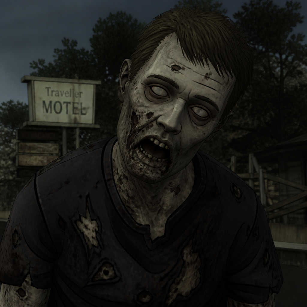 Ted in the walking dead games