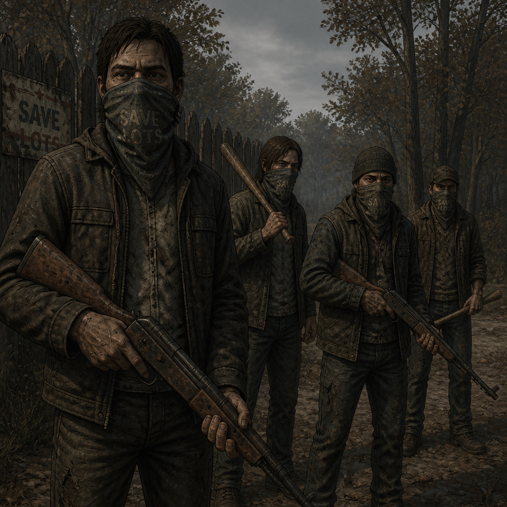 Save lots bandits in the walking dead games