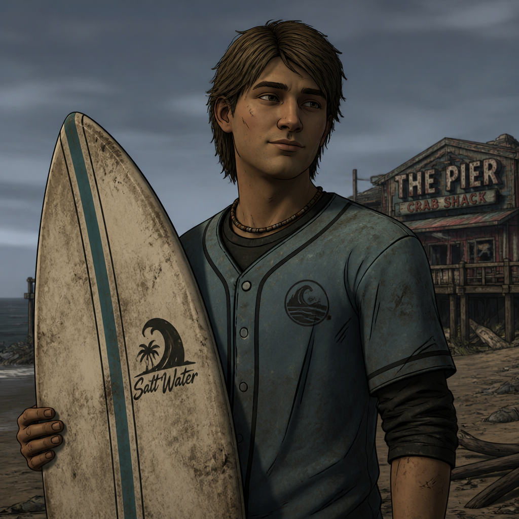 Cody the surfur I'm the walking dead games
