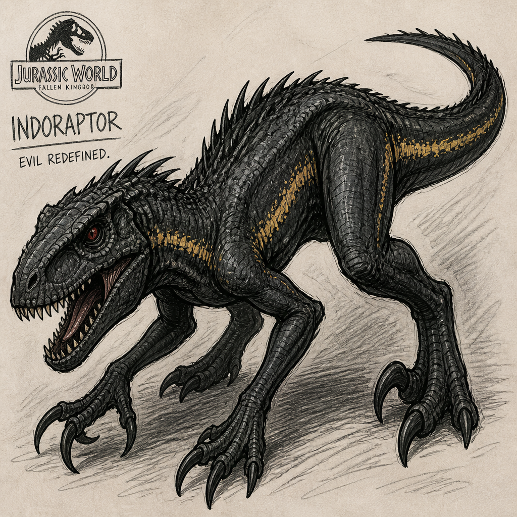 Evil Indoraptor Jurassic World Fallen Kingdom