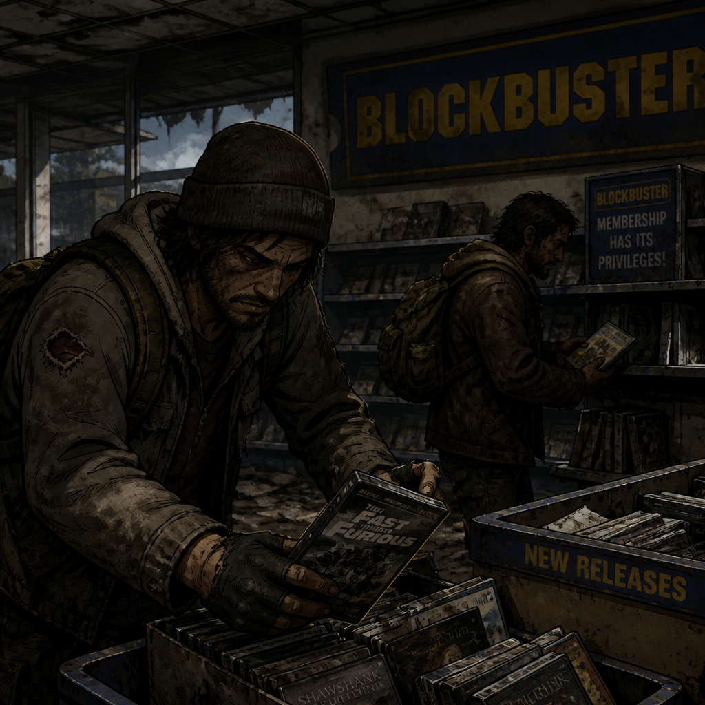 Blockbuster bandits in the walking dead games