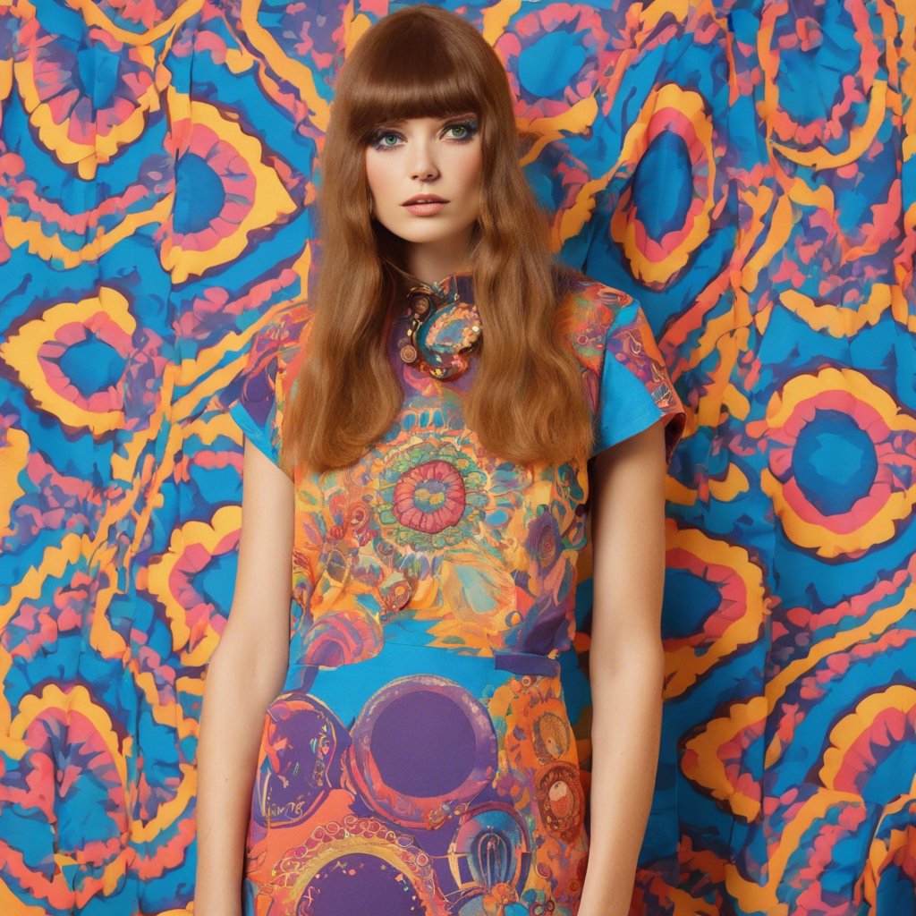 Animal Hippie Psychedelic Dress