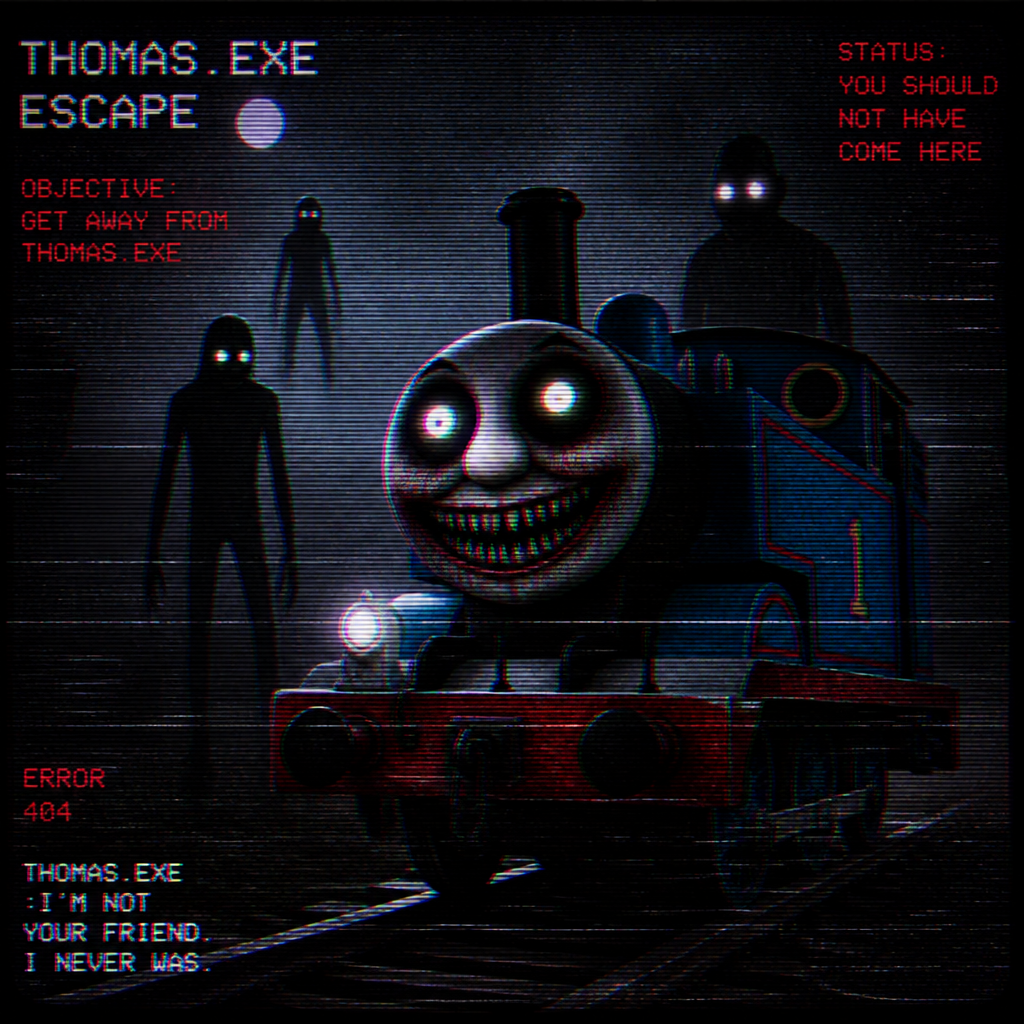 Thomas.exe escape, game game cutscenes