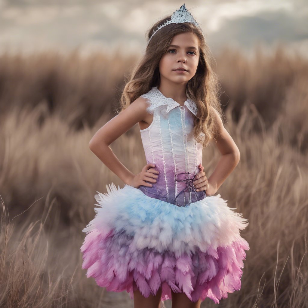 Gas Field Queen Fishtail Dress