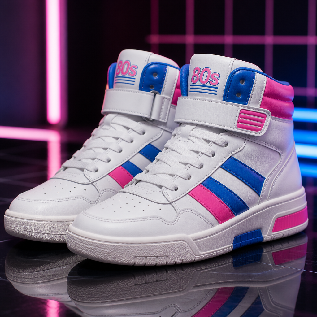 Retro 80s shoes