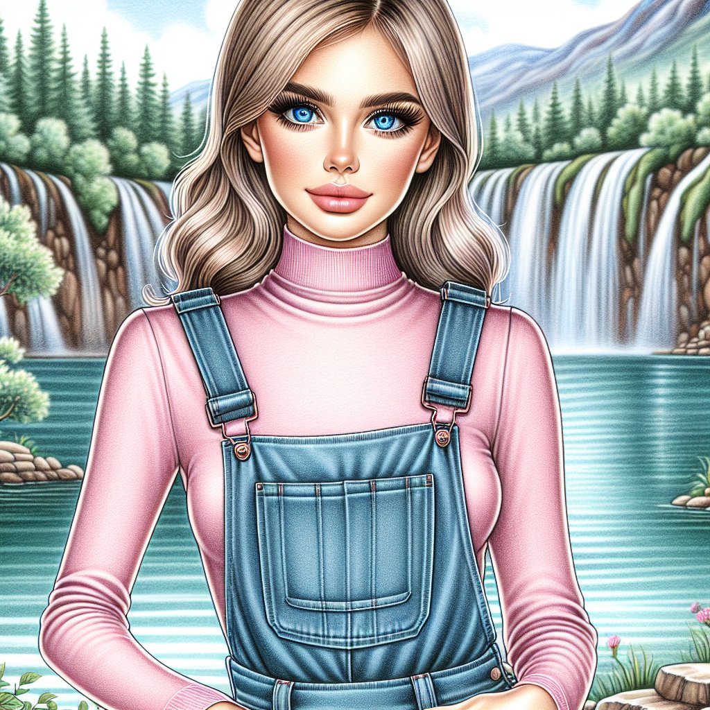 Anime Girl Wearing Overalls Anime Girl Fanart anime-girl-wearing-overalls-anime-girl-fanart