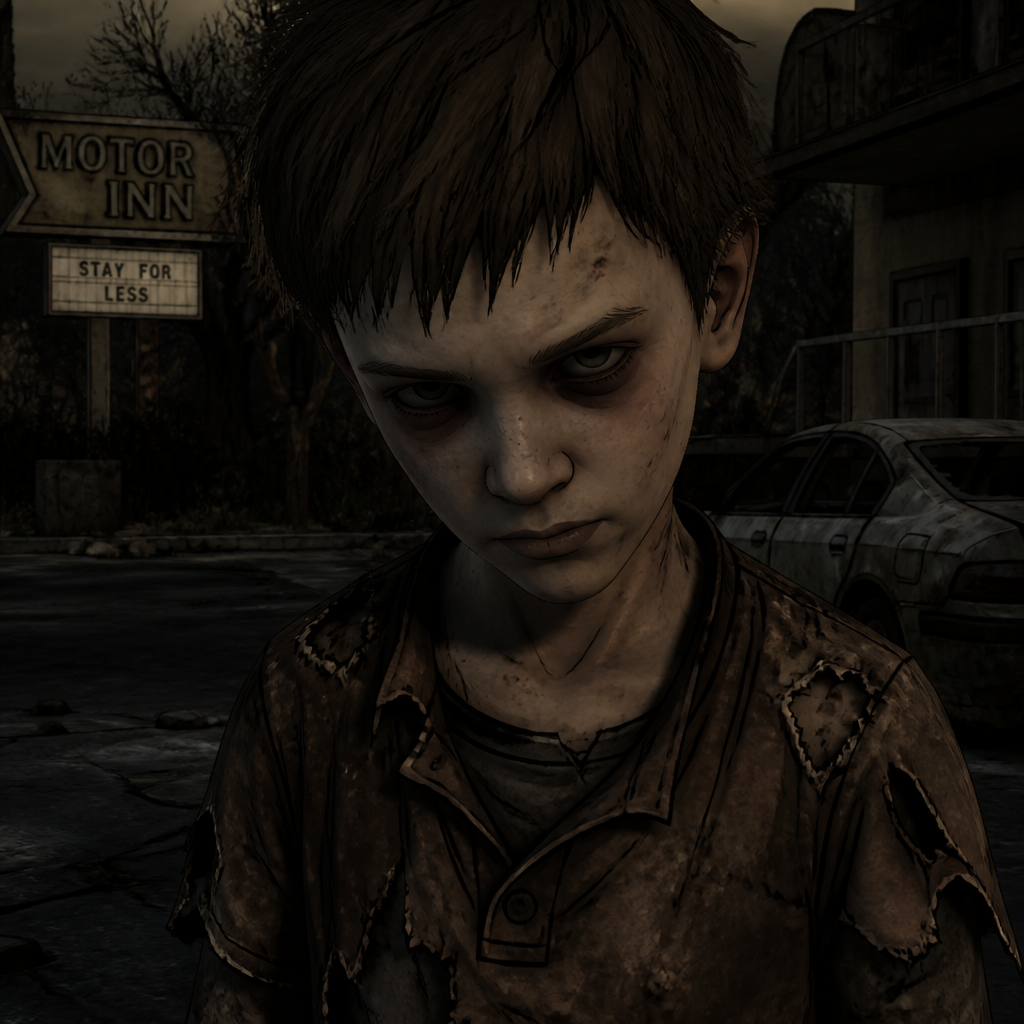Timmy the sociopath in the walking dead games