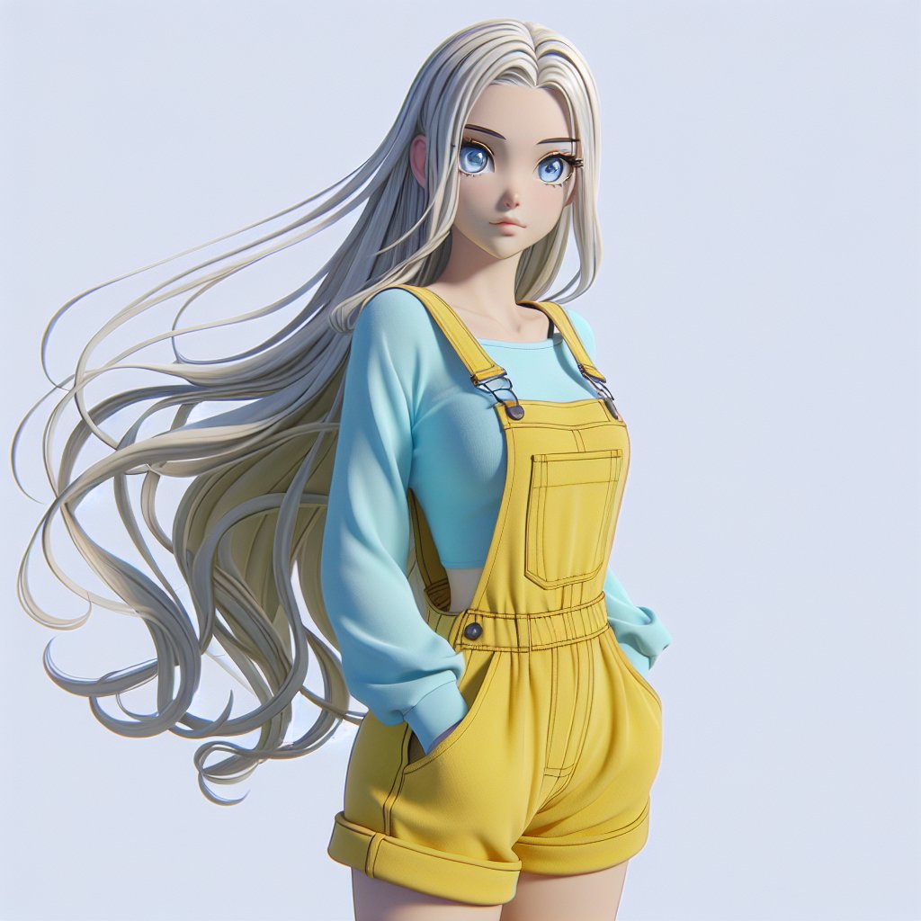 Anime Girl Wearing Overalls Anime Girl Fanart anime-girl-wearing-overalls-anime-girl-fanart
