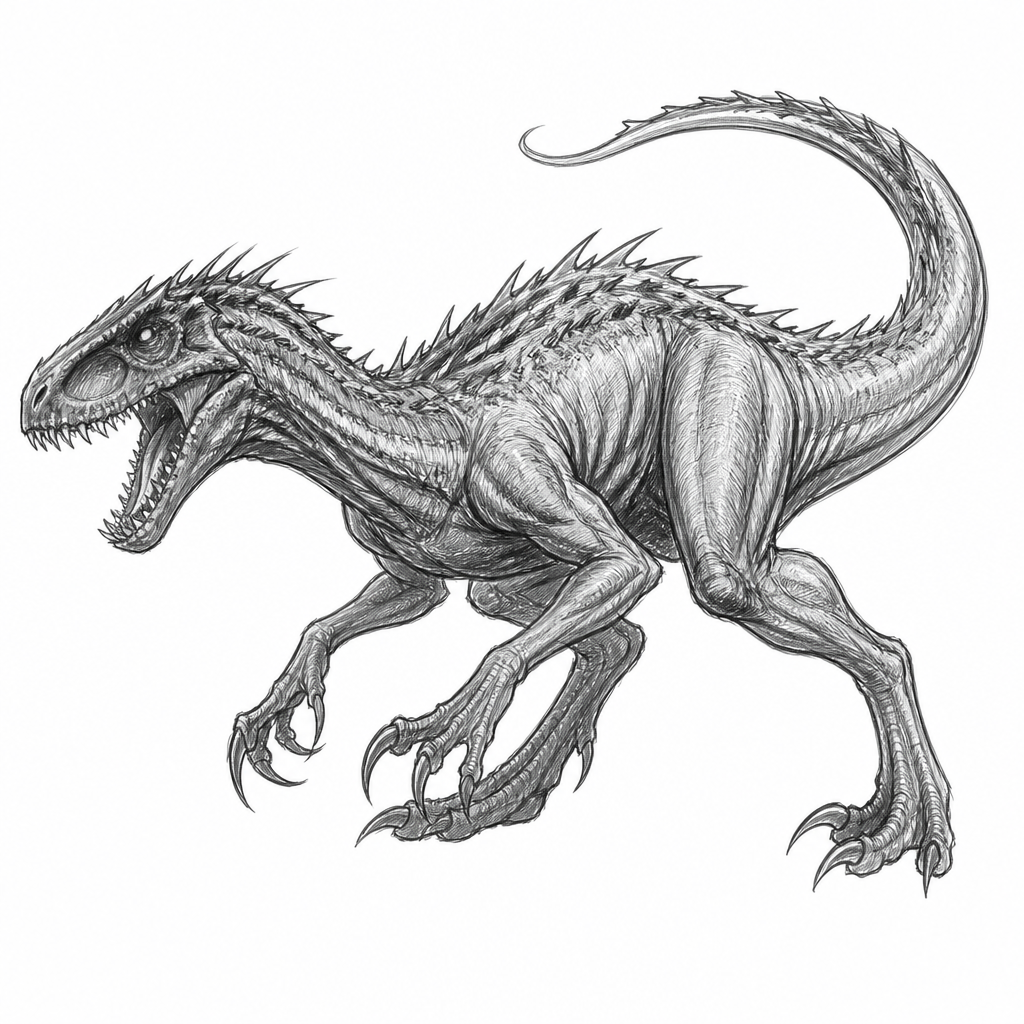 Evil Indoraptor Fanart