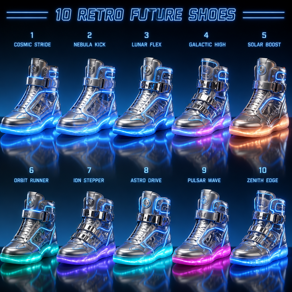 10 Retro future shoes