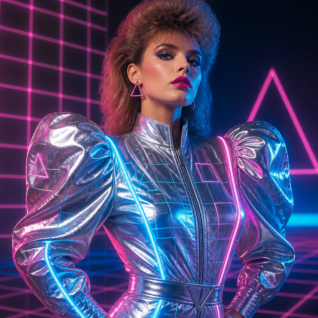 Retro future 80s sleeves