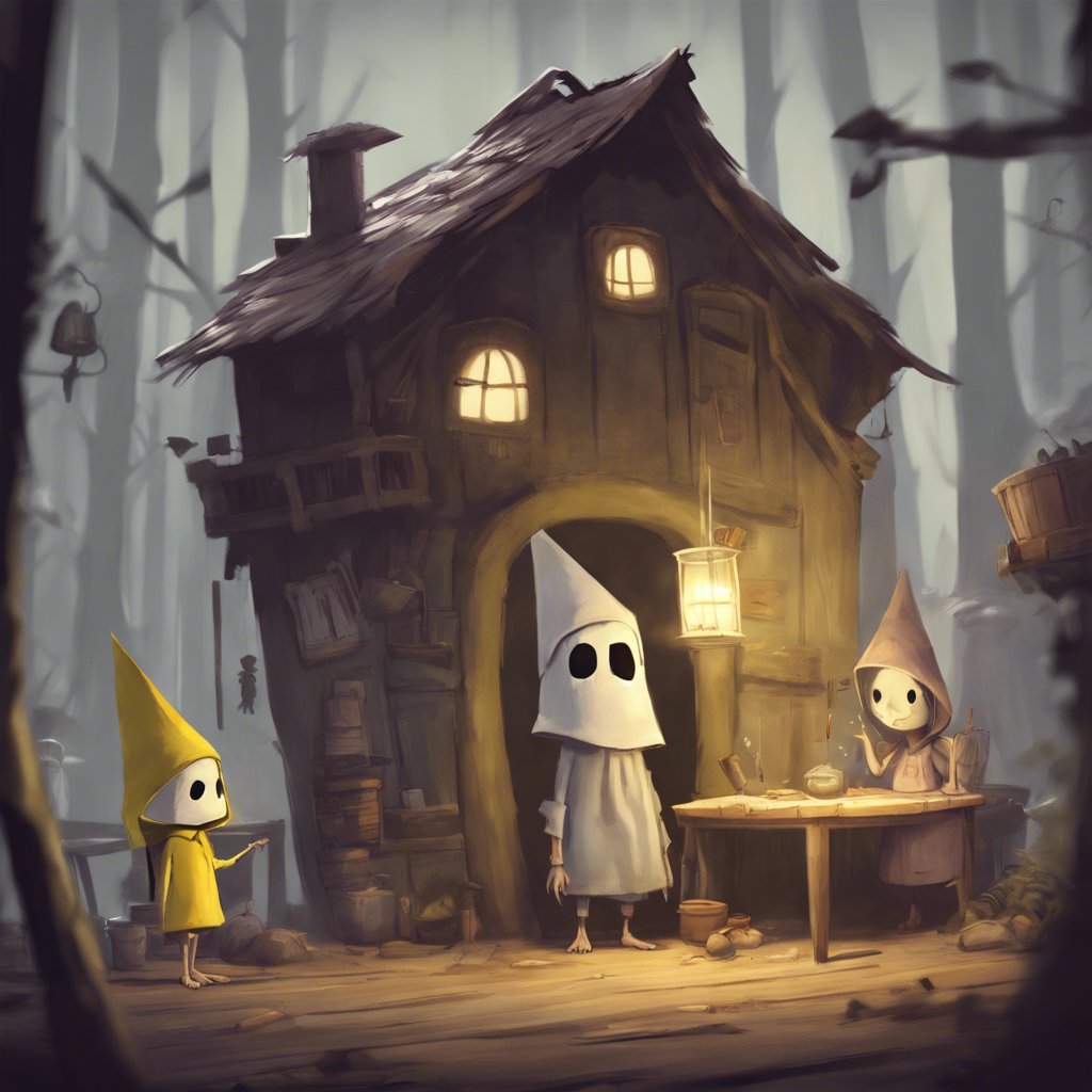 Little Nightmares: Renny, Stub and Netty Fanart