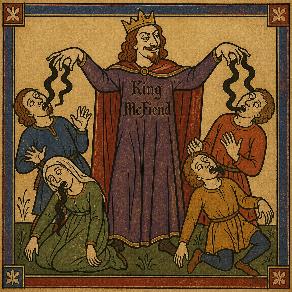 King mcfiend and he Possession people
