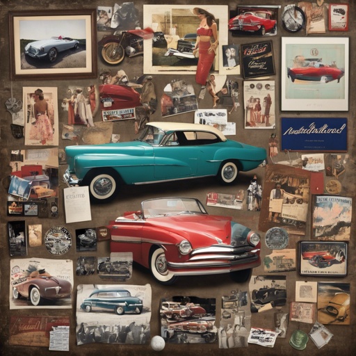 Vintage Collector: A collection of vintage cars, clothes, and memorabilia.