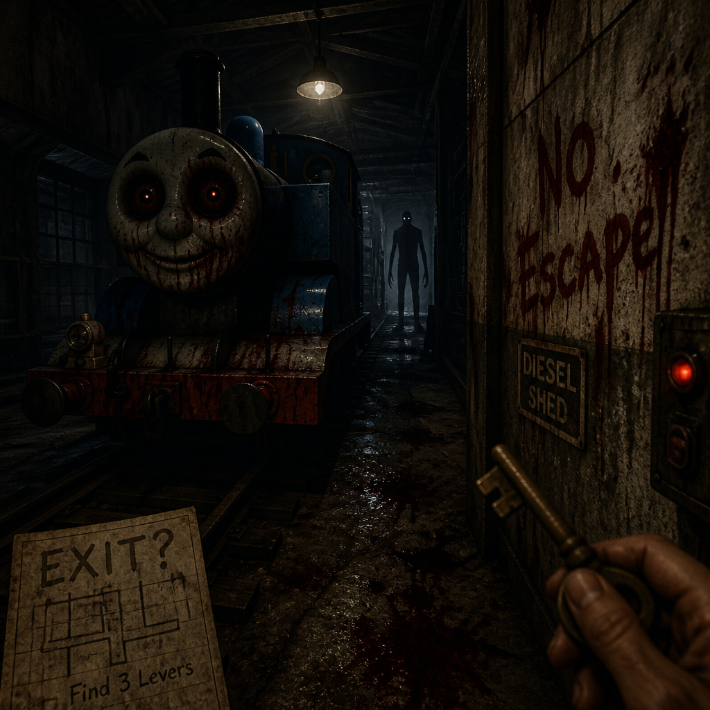 In Thomas.exe escape game game